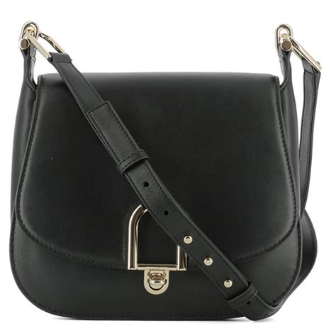 Michael Kors MICHAEL Delfina Large Leather Saddle Bag